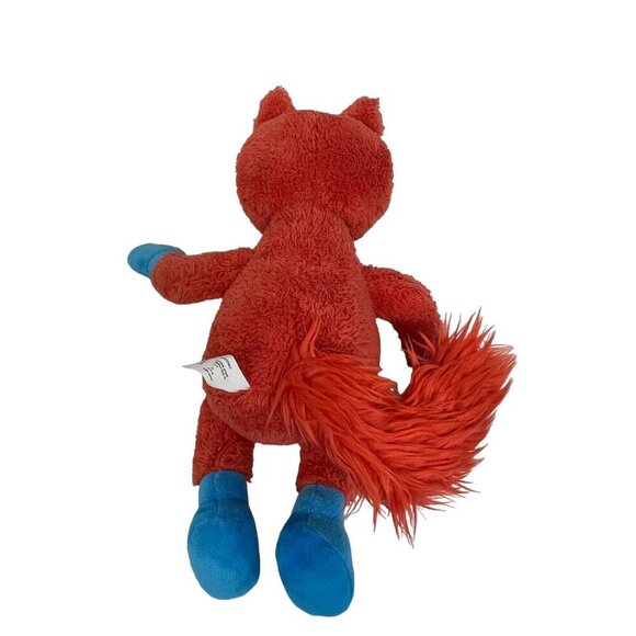 Kohl's Cares Plush Foxin Socks Stuffed Animal With Blue Hands & Feet 12" - Picture 6 of 6